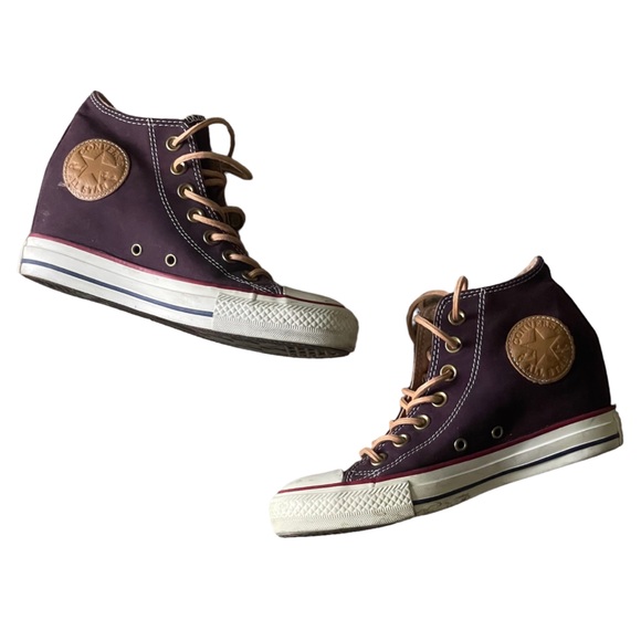 Converse Wedge Sneakers, 6.5 - Picture 5 of 5